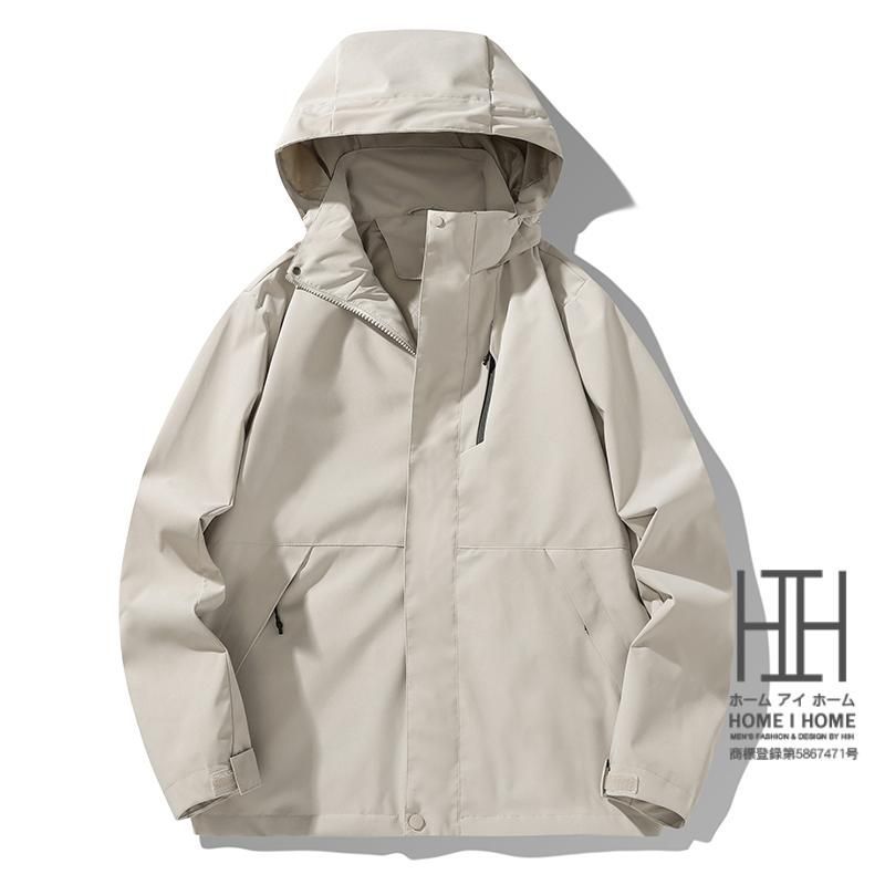 マウンテンパーカー メンズ レディース フード脱着可 登山服 防風 おしゃれ ウインドブレーカー ウィンドブレーカー 防風ジャケット ソフトシェルジャケット