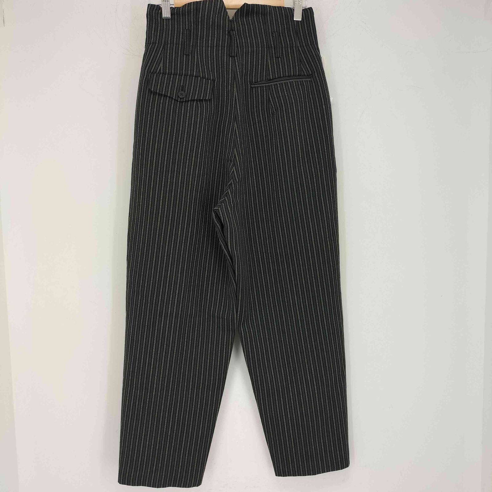 トリココムデギャルソン tricot COMME des GARCONS AD表記無 ストライプ ウールワイドパンツ レディース JPN M