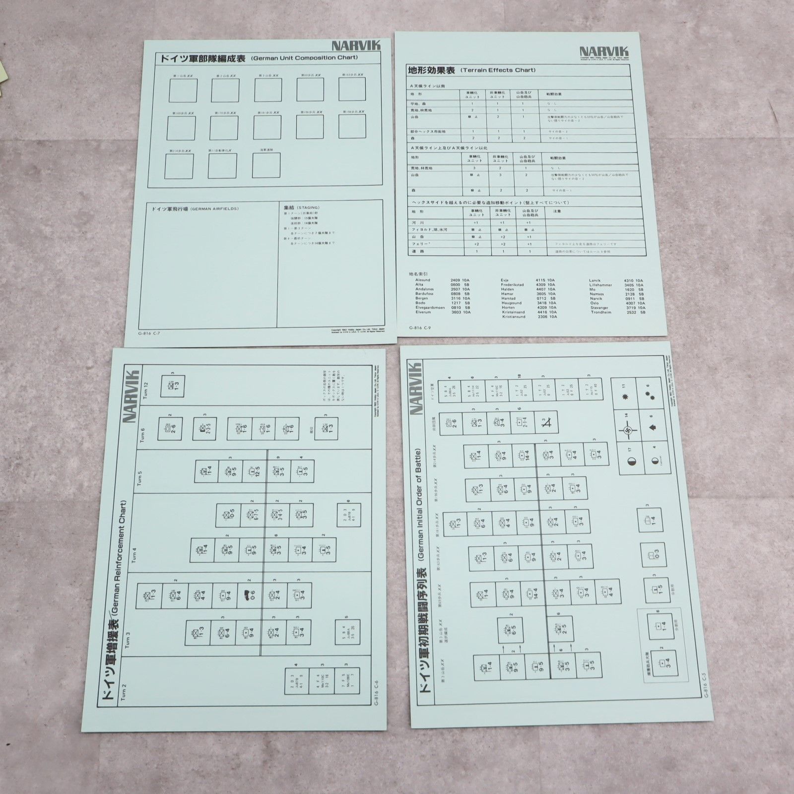 △ シュミレーションゲーム｜ボードゲーム ナルビク強襲 日本語