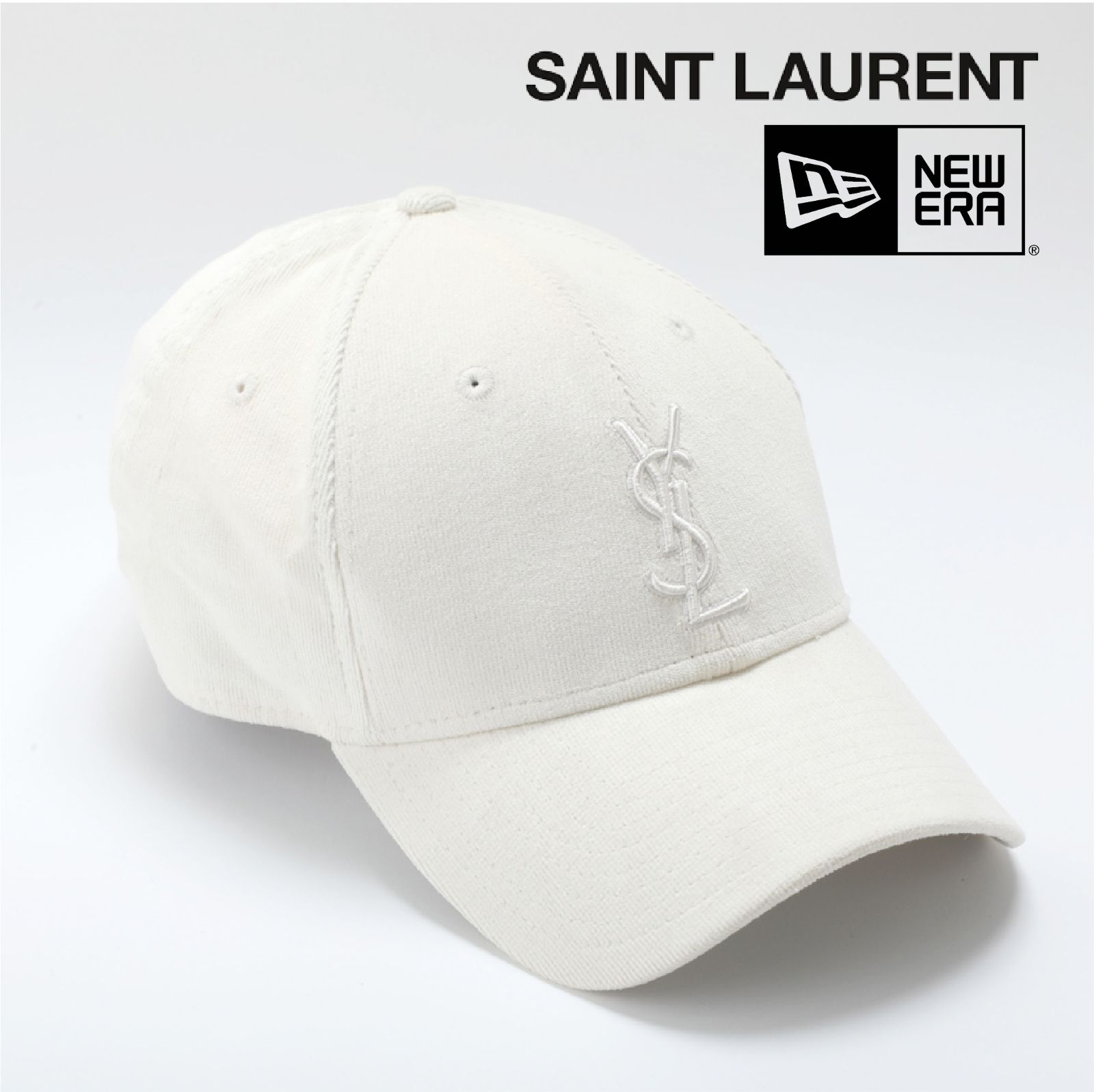 SAINT LAURENT サンローラン PARIS × NEW ERA キャップ - メルカリ