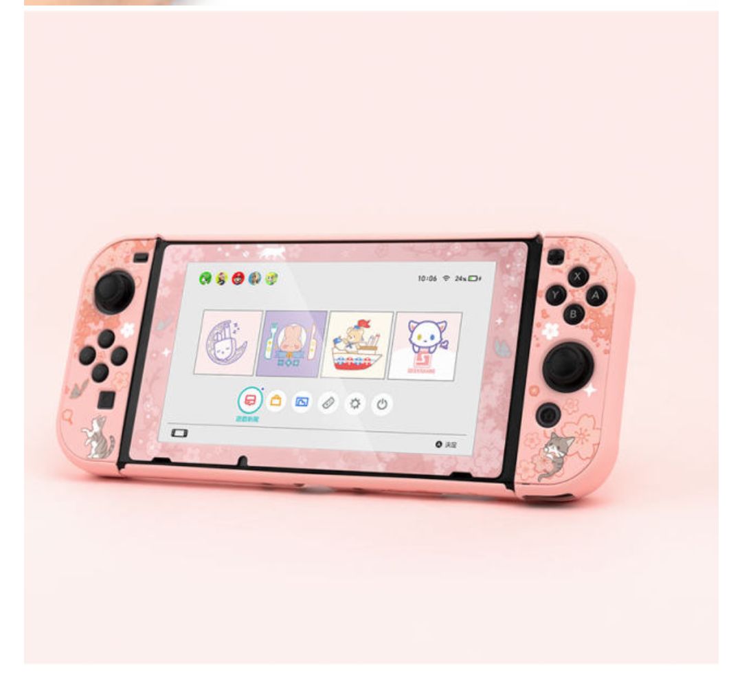 ニンテンドースイッチライト カバー 専用カバー 桜 猫 さくら ねこ