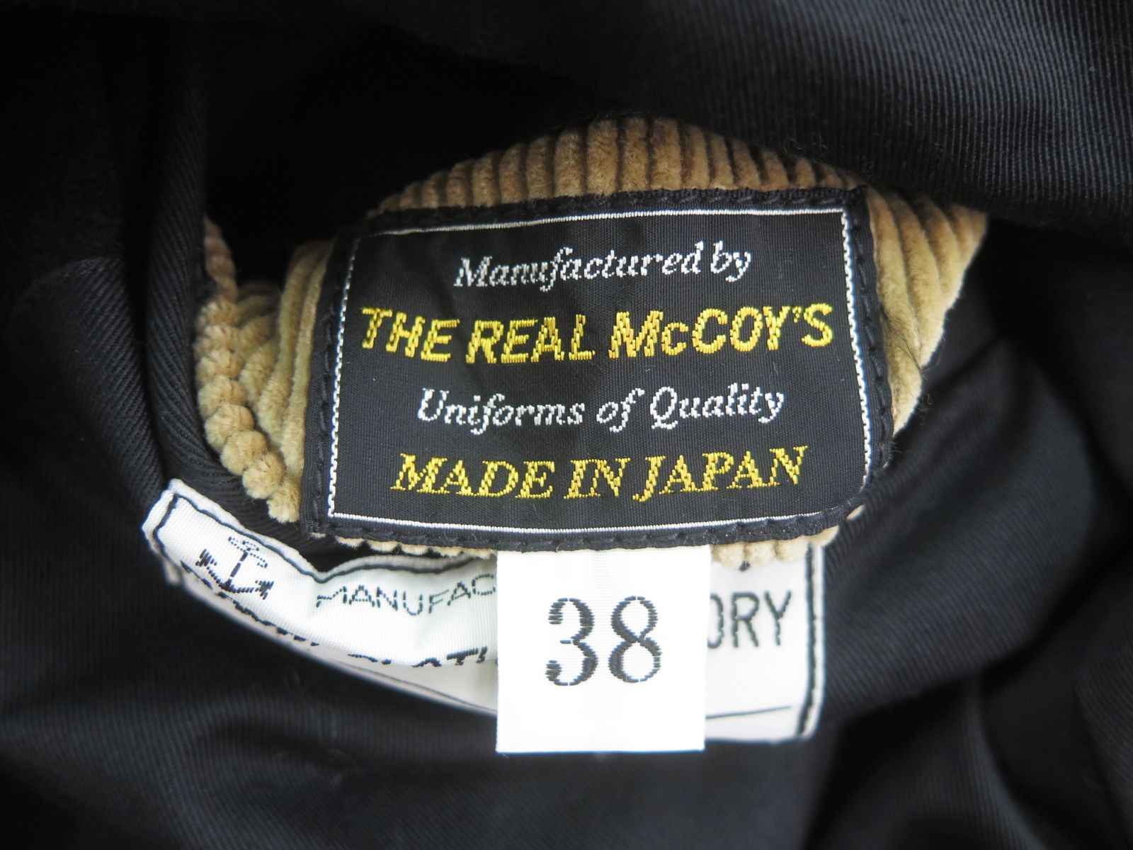 The REAL MCCOY S ザリアルマッコイズ NAVAL CLOTHING FACTORY PEA COAT Pコート 38 KANDAIZUMI_COM