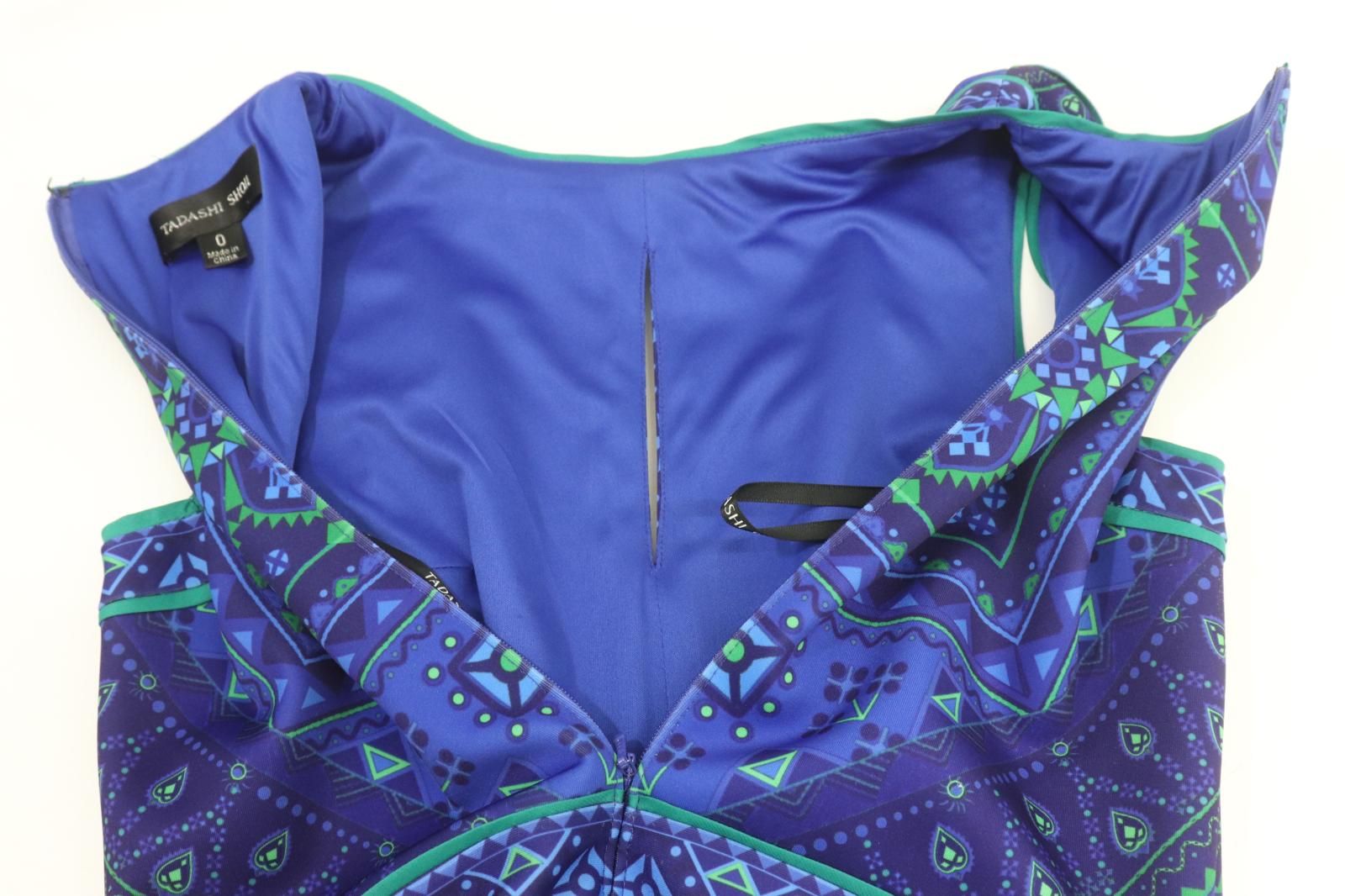 中古】 TADASHI SHOJI レディースノースリーブワンピース 0