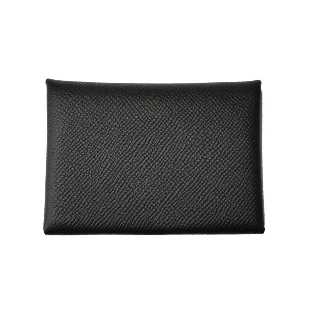 HERMES エルメス コインケース カルヴィデュオ エプソン 黒 W刻印 ブランクス ≪新品≫エルメス カードケース カルヴィデュオ
