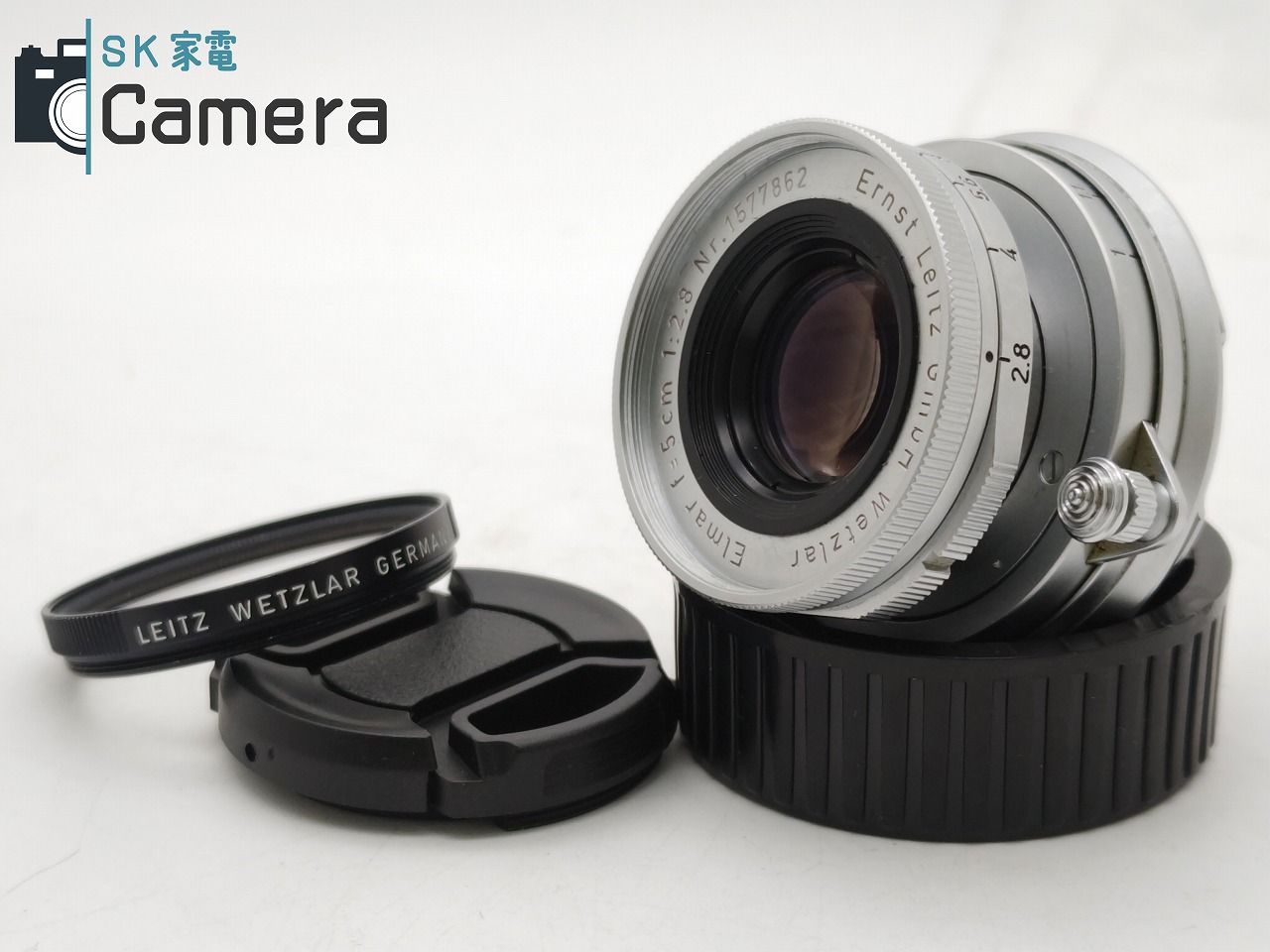 Leitz Ernst Leitz GmbH Wetzlar Elmar 5cm F2.8 Mマウント Leitz UVa ...