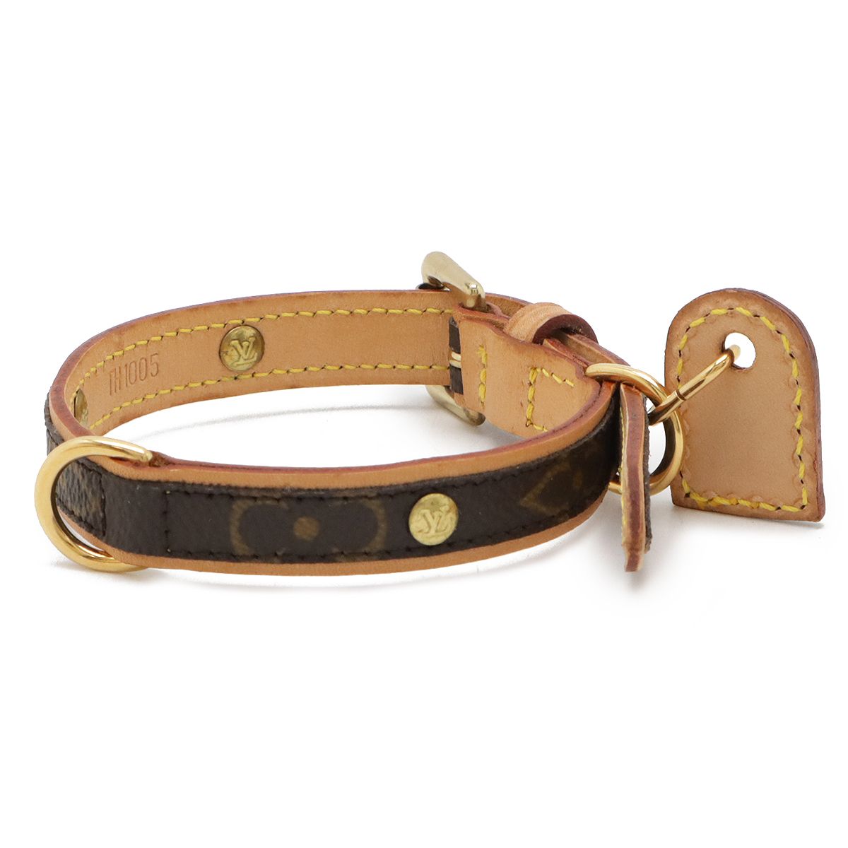 LOUIS VUITTON ルイ ヴィトン モノグラム ドッグ カラー ペット用品 犬