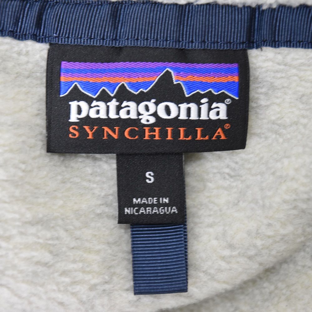 Patagonia SYNCHILLA パタゴニア シンチラ ライトウェイト スナップT フリース ジャケット プルオーバー メンズ S グレー  ネイビー Oatmeal Heather (OAT) オートミールヘザー 5580 SP21 - メルカリ