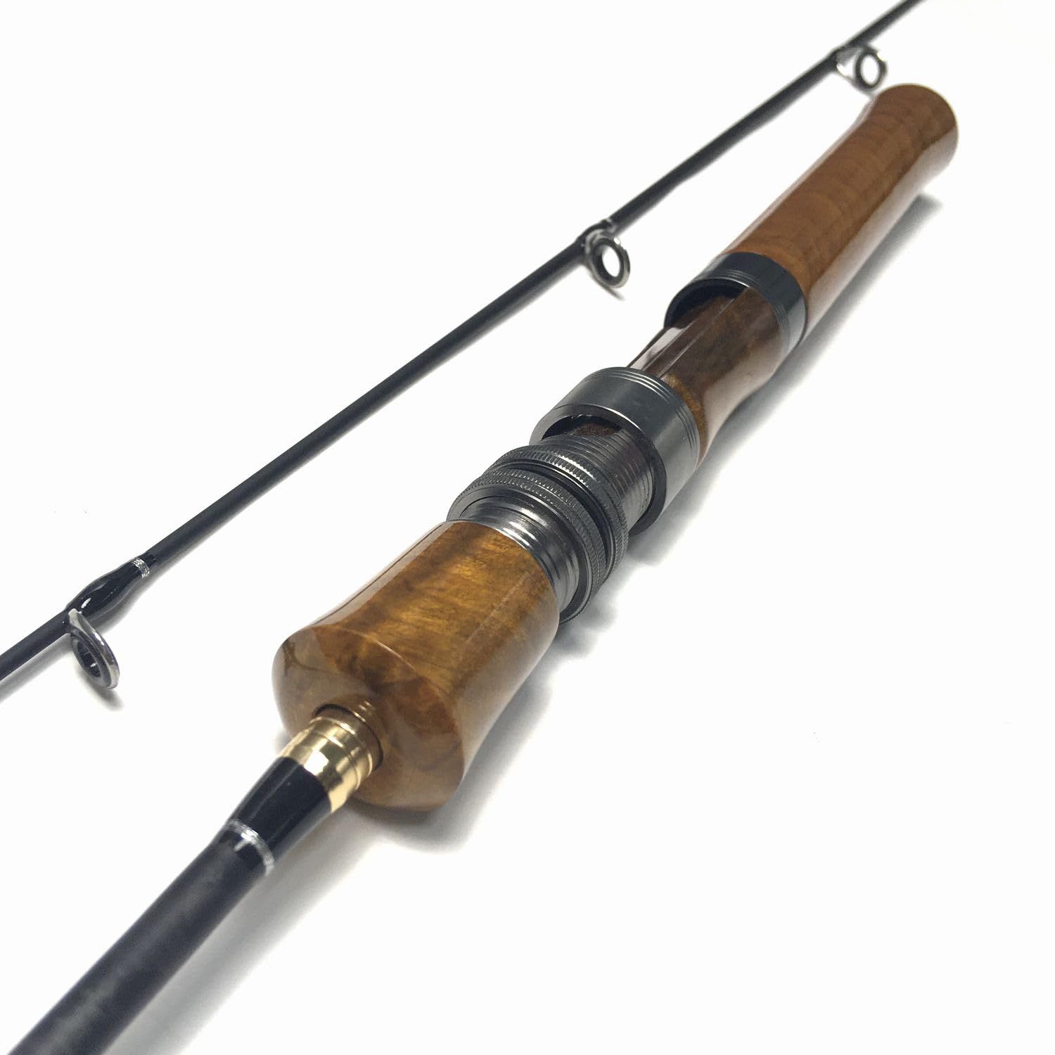 トラウトロッド　スピニング　2ピース Fujiガイド 5ft ウッドグリップ トラウトロッド スピニング 2ピース Fujiガイド 5ft ウッド