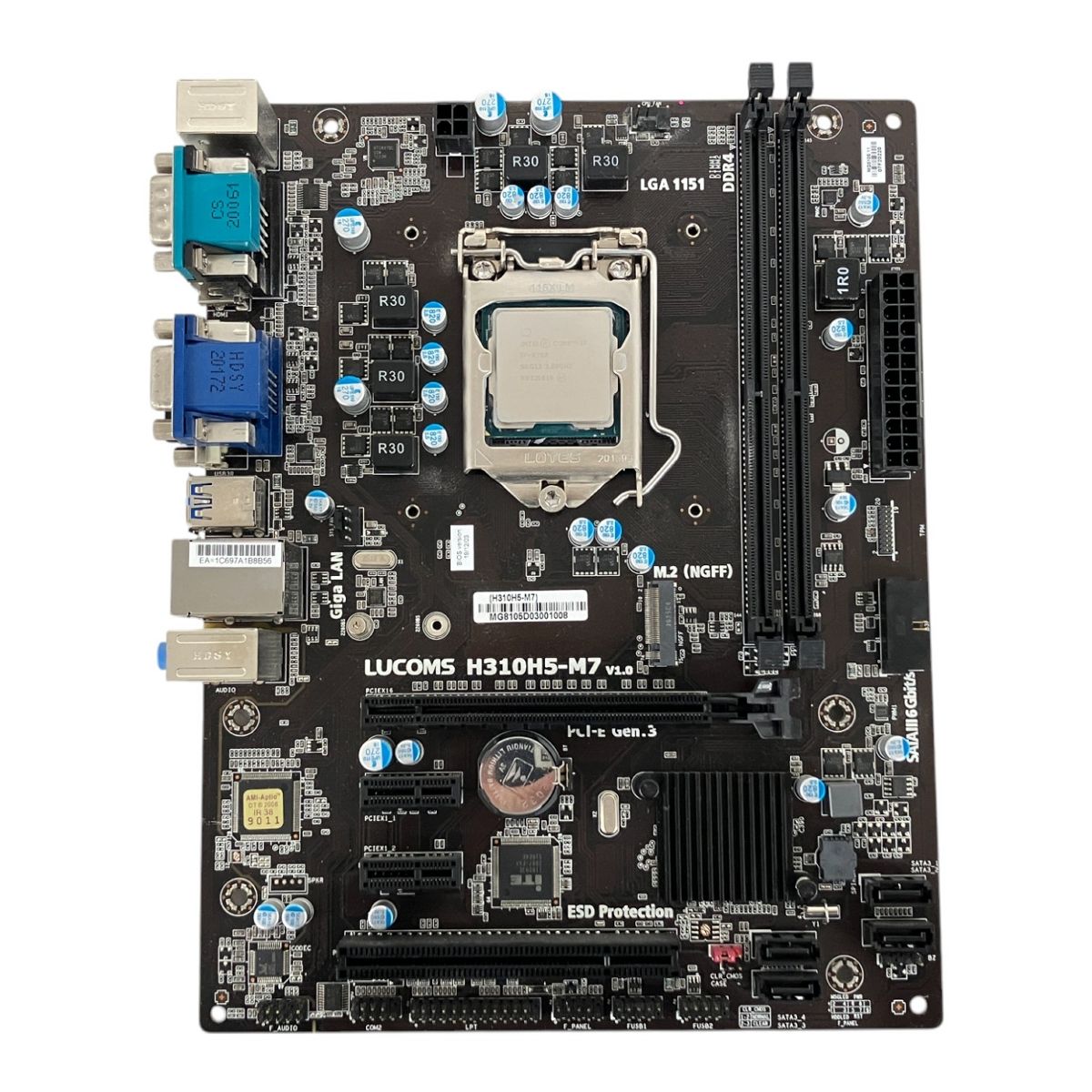 LUCOMS H310H5-M7 マザーボード PCパーツ ジャンク K9960923