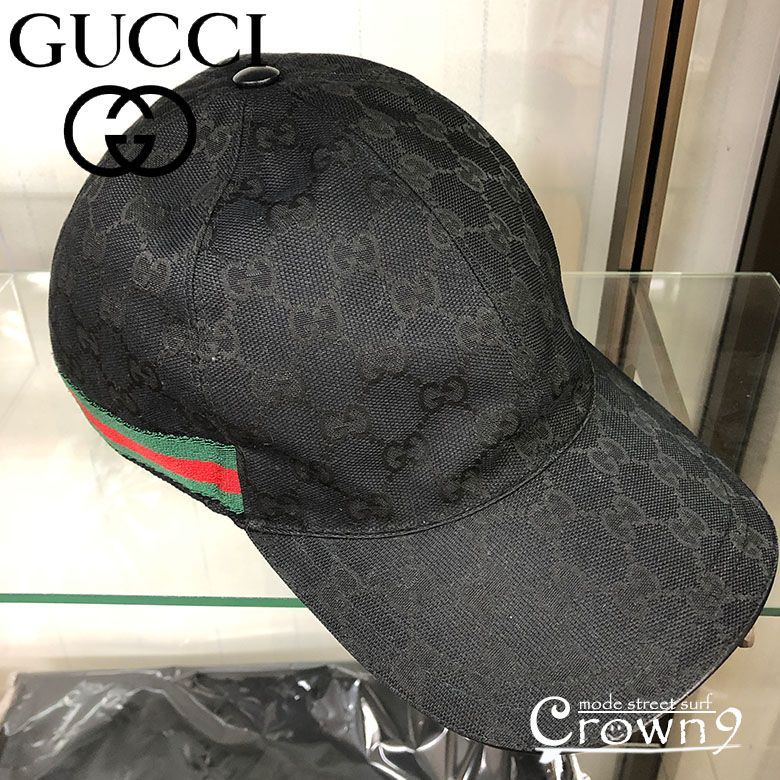 XLサイズ 正規品 GUCCI グッチ オリジナルGGキャンバス ベースボール