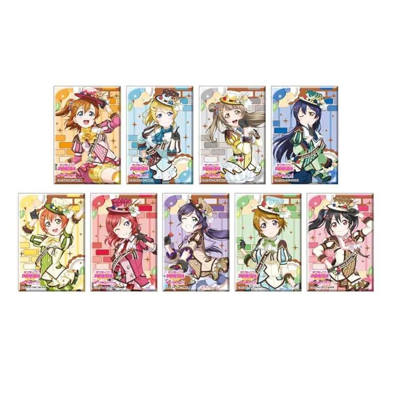 ラブライブ!スクールアイドルフェスティバル しかくい缶バッジコレクション μ's アイスフレーバーver.【BOX】