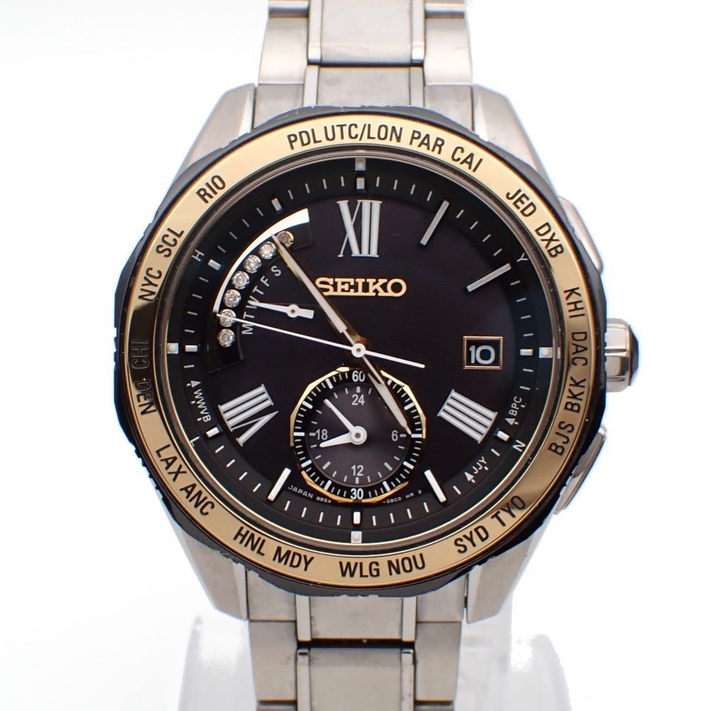 SEIKO ブライツSAGA186 8B54-0BG0 ソーラー電波 SEIKO セイコー ブライツ SAGA186 8B54-0BG0 ソーラー電波