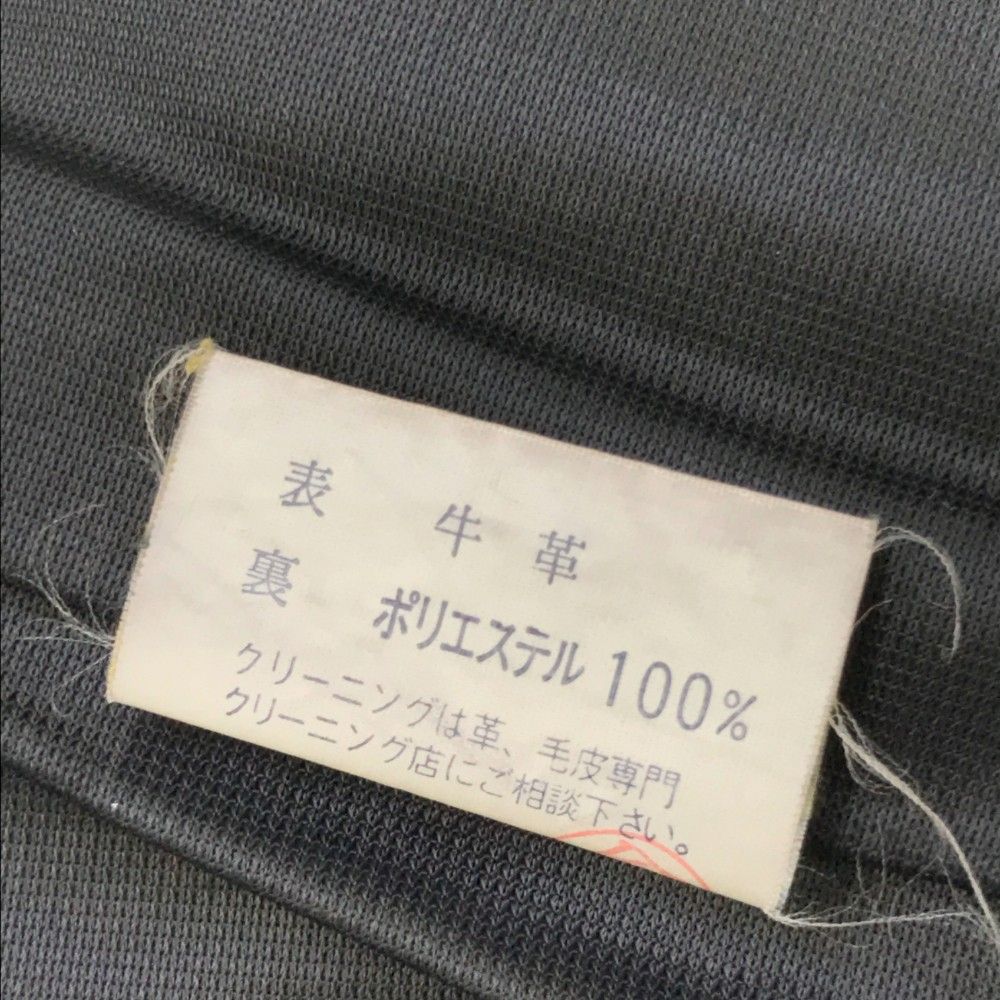 レザー長袖シャツ