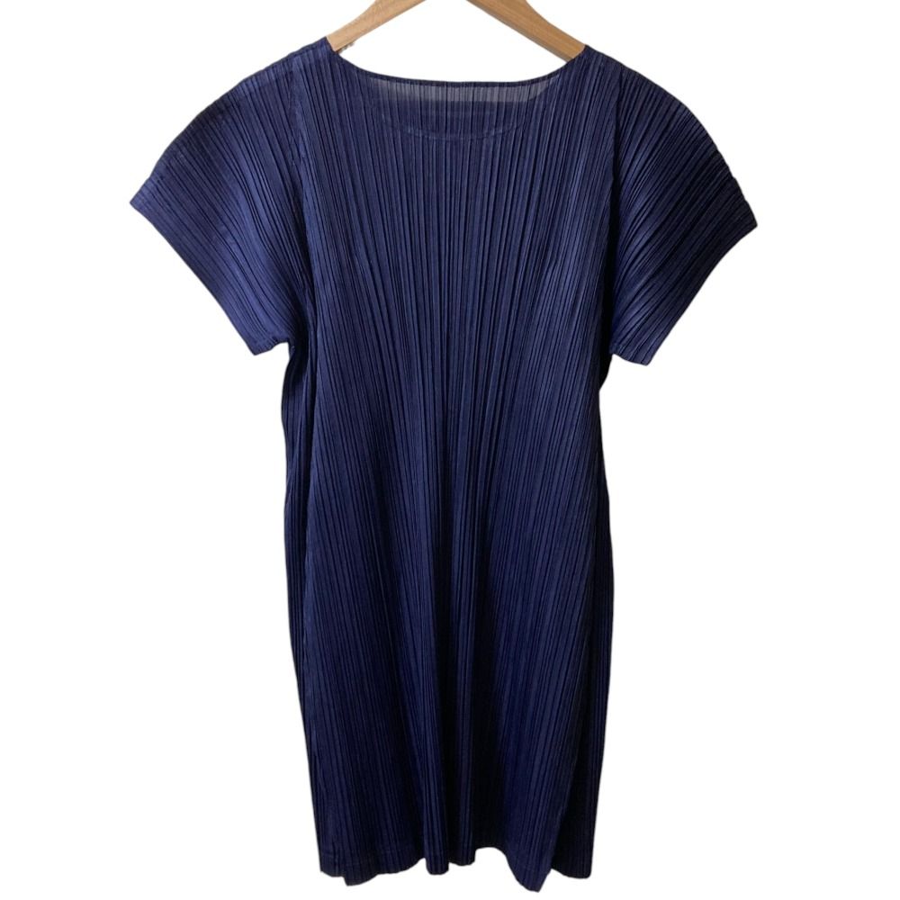 美品 プリーツプリーズ イッセイミヤケ プリーツ カットソー