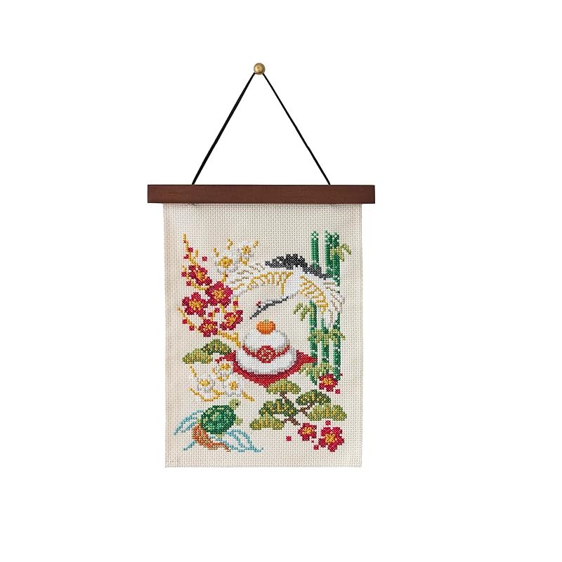 輸入雑貨 天然石 『新花魁』 水晶絵 クリスタルアート ゴールドフレーム