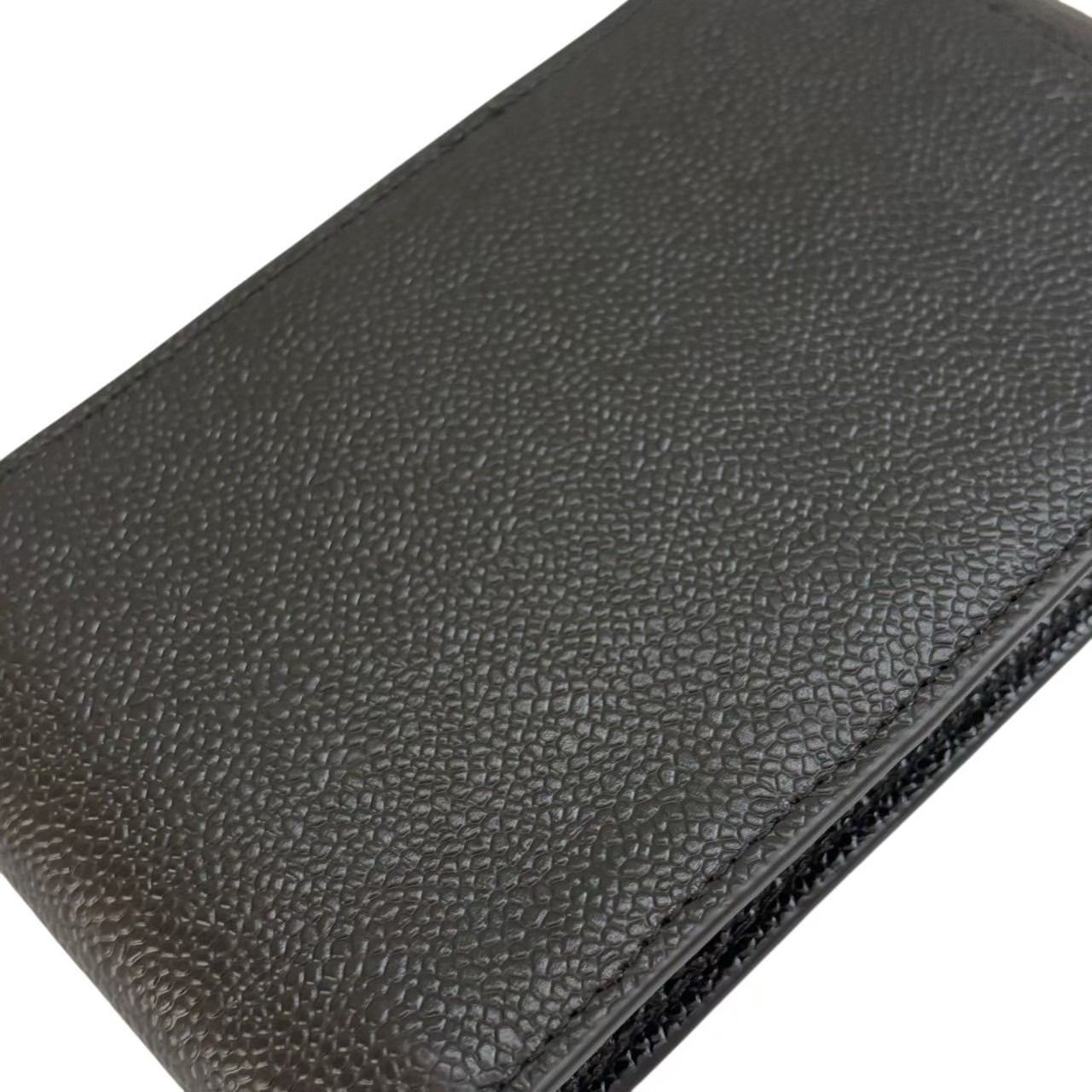 THOM BROWNE トムブラウン ショルダースマホバック 黒 ショルダー 