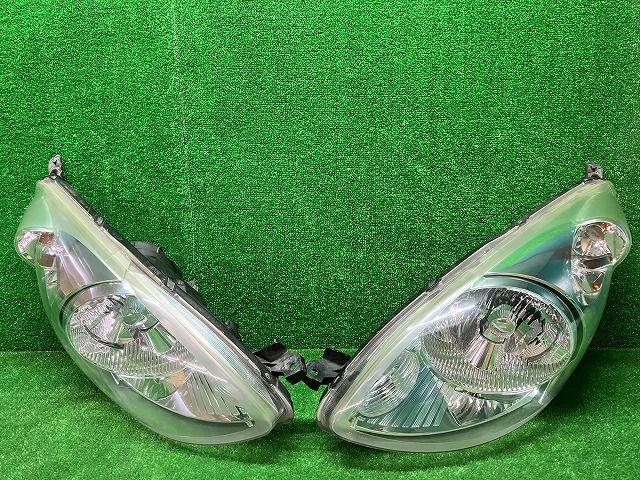 コーティング加工済 比較的綺麗 JB5/6 ライフ 前期 ヘッドライト左右 HID P3384 8 レベ無 バラスト付 241220226