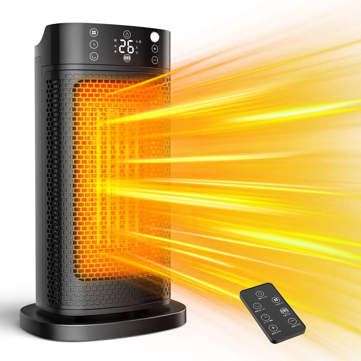 夢暖房ヒーター 夢暖房 660型 H4.5〜7畳 遠赤外線輻射式パネルヒーター