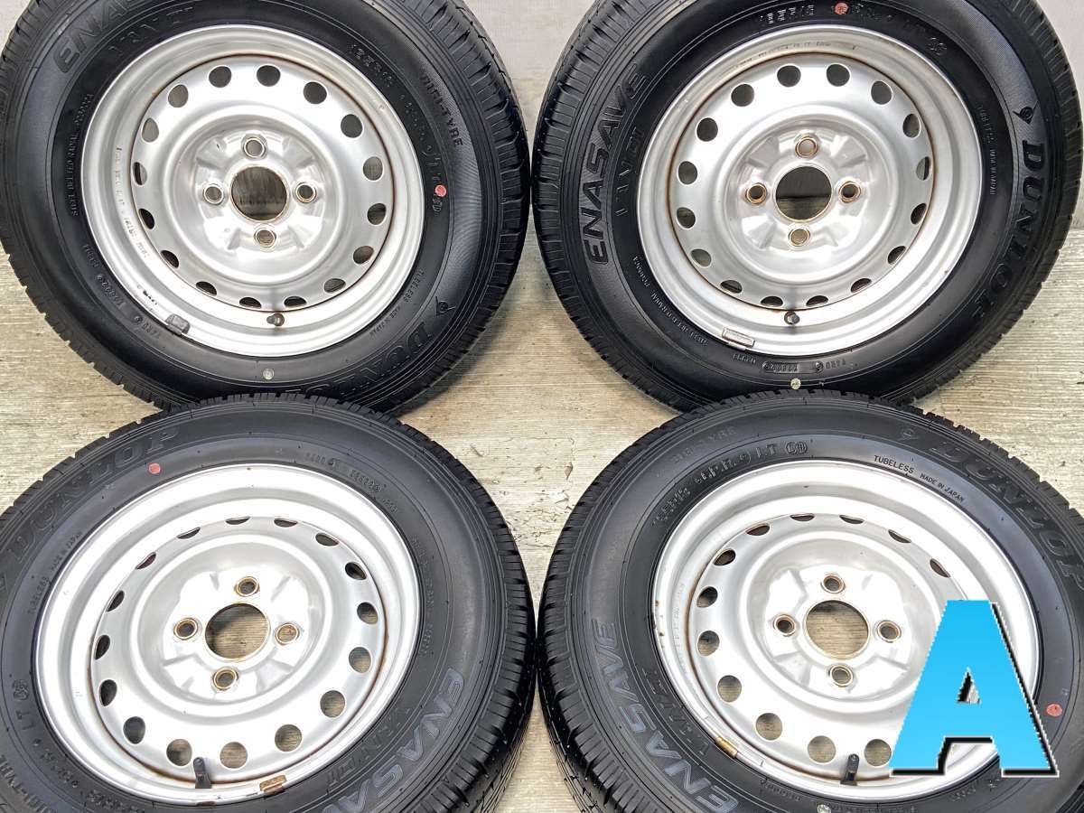 ダンロップ 165R13 4本 サマータイヤ ホイールセット 営業車 ダンロップ 165R13 4本 サマータイヤ ホイールセット 営業車