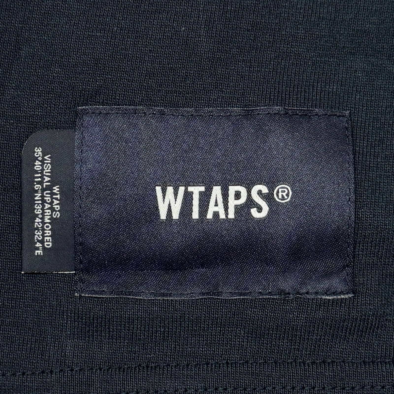 未使用品 WTAPS 25SS HG / SS / COTTON カレッジロゴTシャツ 半袖 
