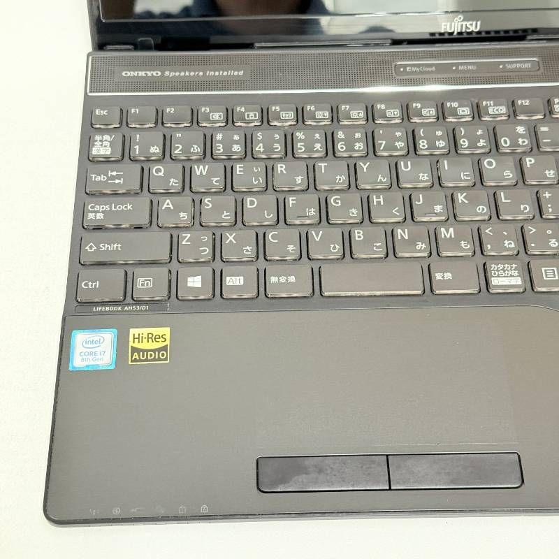 富士通㊹/SSD2TB/メモリ20GB/corei7/Windows11/ノートパソコン/第8世代