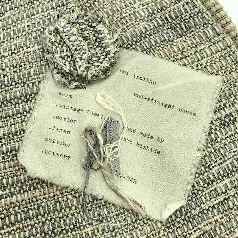 美品】 tomo kishida / トモ キシダ | uni iroikas / 裂き織り