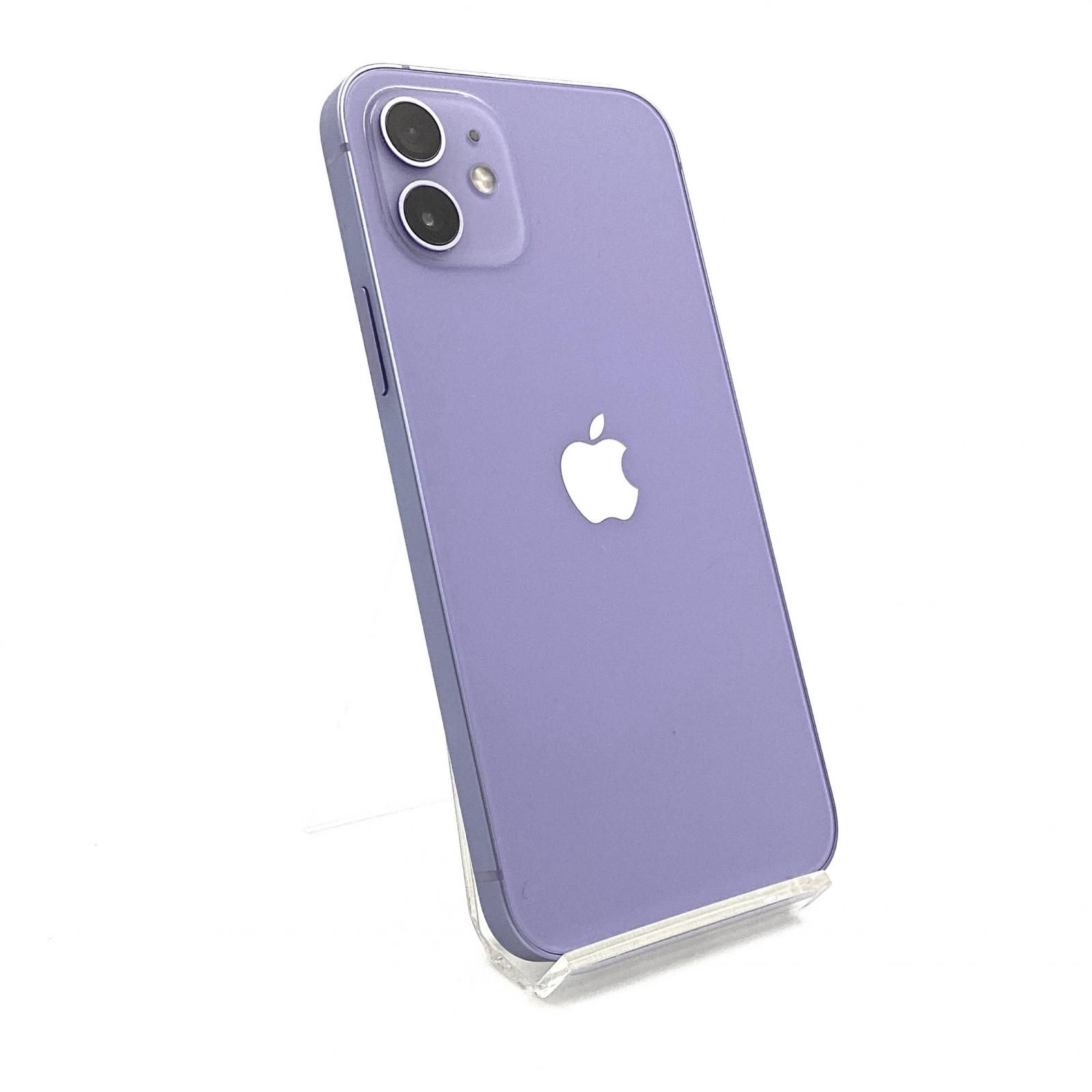 全額返金保証】【最速発送】Apple iPhone 12 128GB パープル SIMフリー 