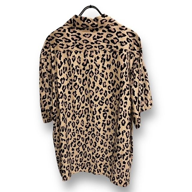 WACKO MARIA LEOPARDレーヨンオープンカラーシャツ サイズM WACKO MARIA LEOPARDレーヨンオープンカラーシャツ サイズM