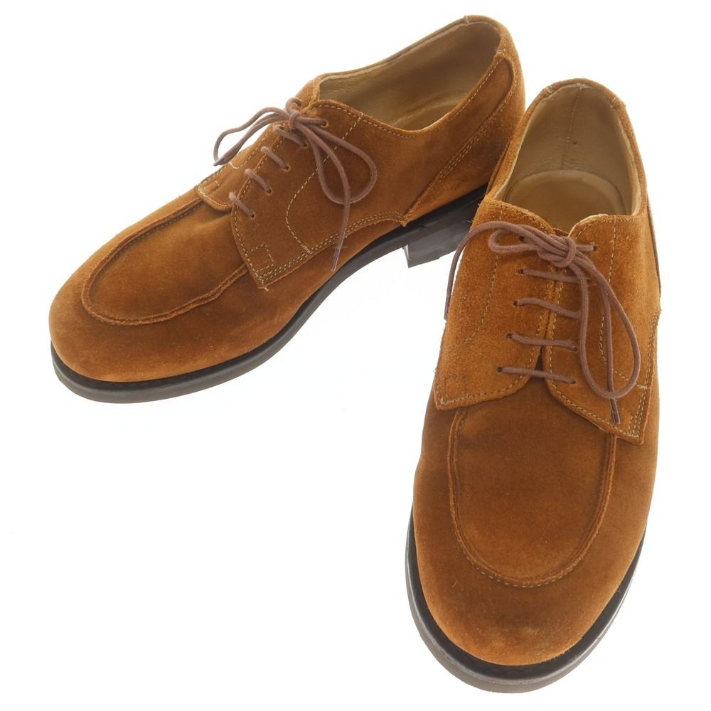 パラブーツ Paraboot CHAMBORD スエード ドレスシューズ ブラウン サイズ6 1|2 F メンズ