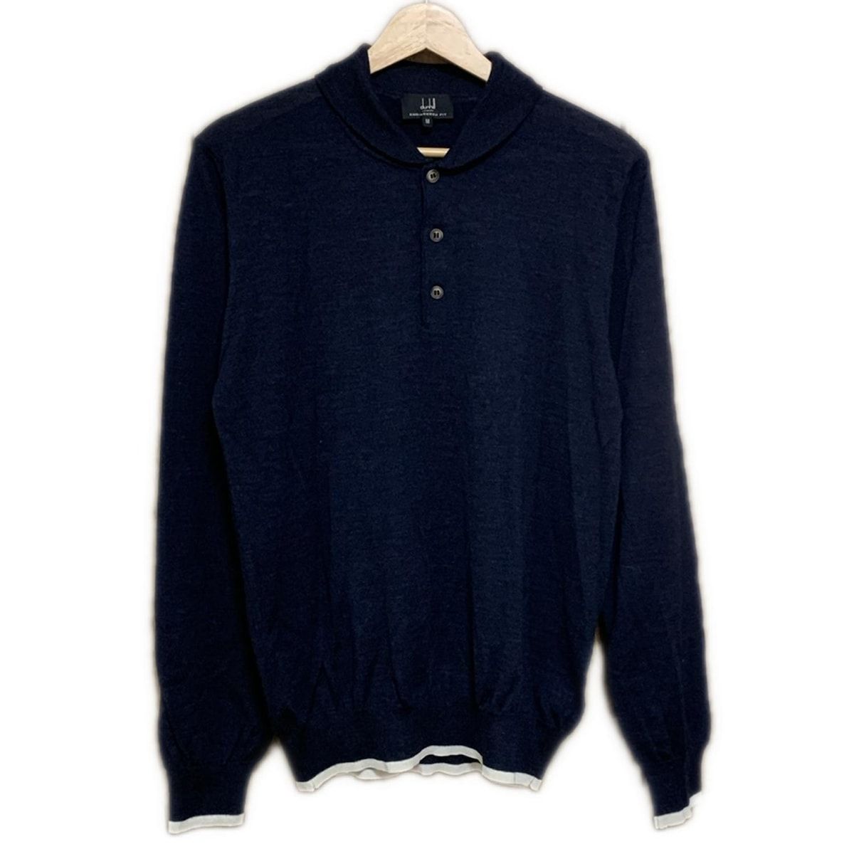 dunhill/ALFREDDUNHILL(ダンヒル) 長袖ポロシャツ サイズM メンズ