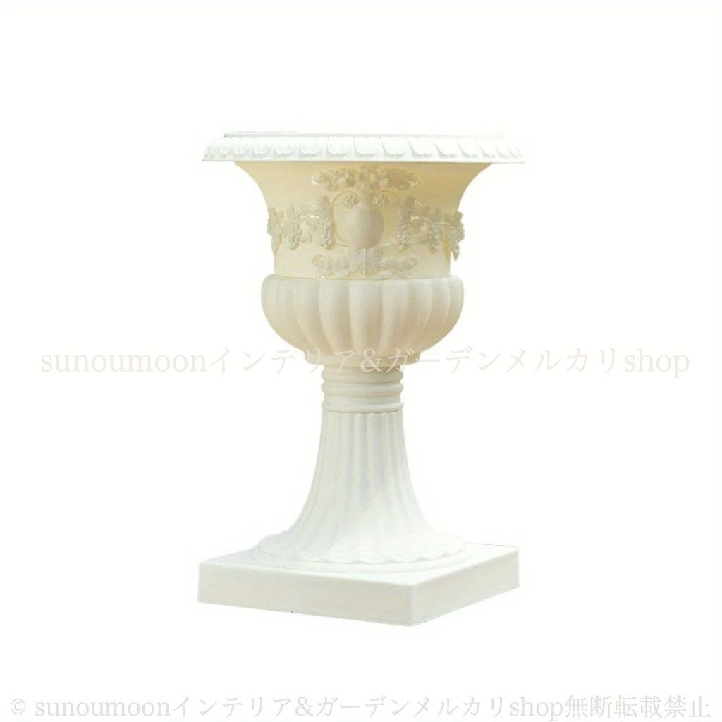 ホワイト 植木鉢