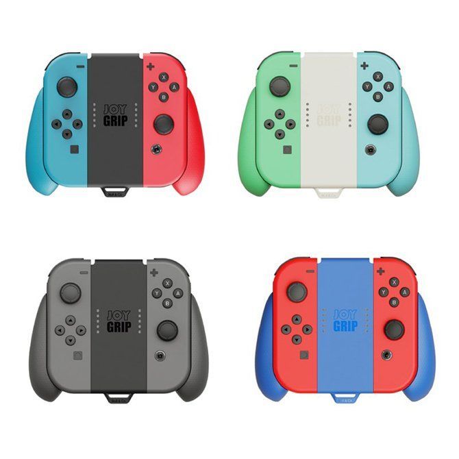 Switch Joy-Conグリップ（ジョイコングリップ）純正品 - 家庭用ゲーム本体