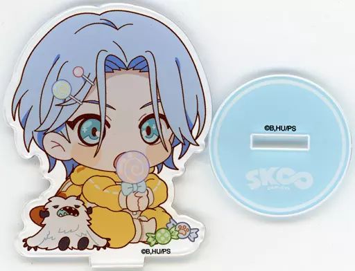 【中古】アクリルスタンド・アクリルパネル スノー(馳河ランガ) 「SK∞ エスケーエイト×#推しとアメ トレーディングアクリルスタンド Vol.1」