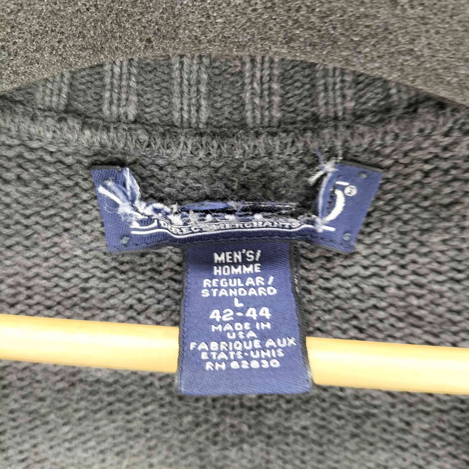 ランズエンド LANDS END 90S USA製 Vネック ドリフターセーター