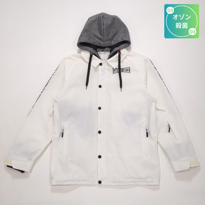 レディース　ボードウエアジャケット ホワイト M