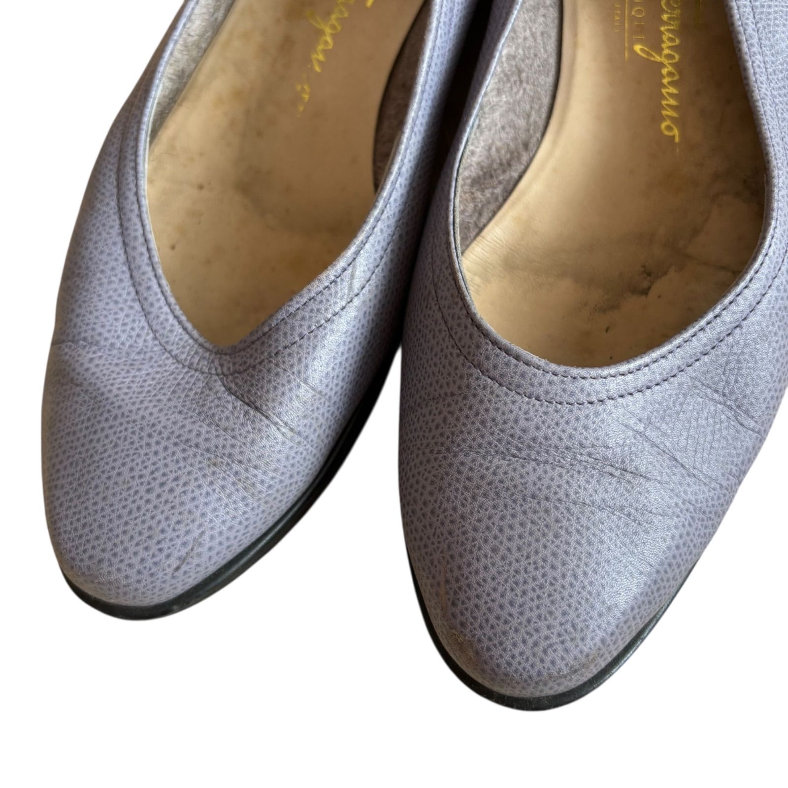 Z1563Ferragamo フェラガモ パンプス バレエシューズ フラットシューズ