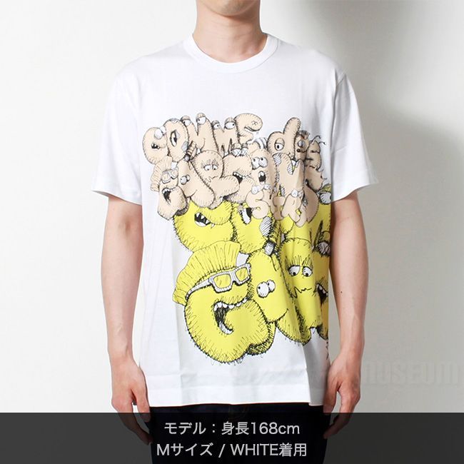 COMME des GARCONS KAWS ギャルソン カウズ Tシャツ 新品