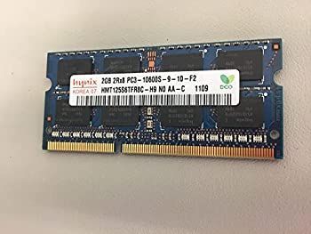 【-非常に良い】 Hynix PC3-10600S/DDR3 1333 2GB SODIMM ノートブック用メモリ