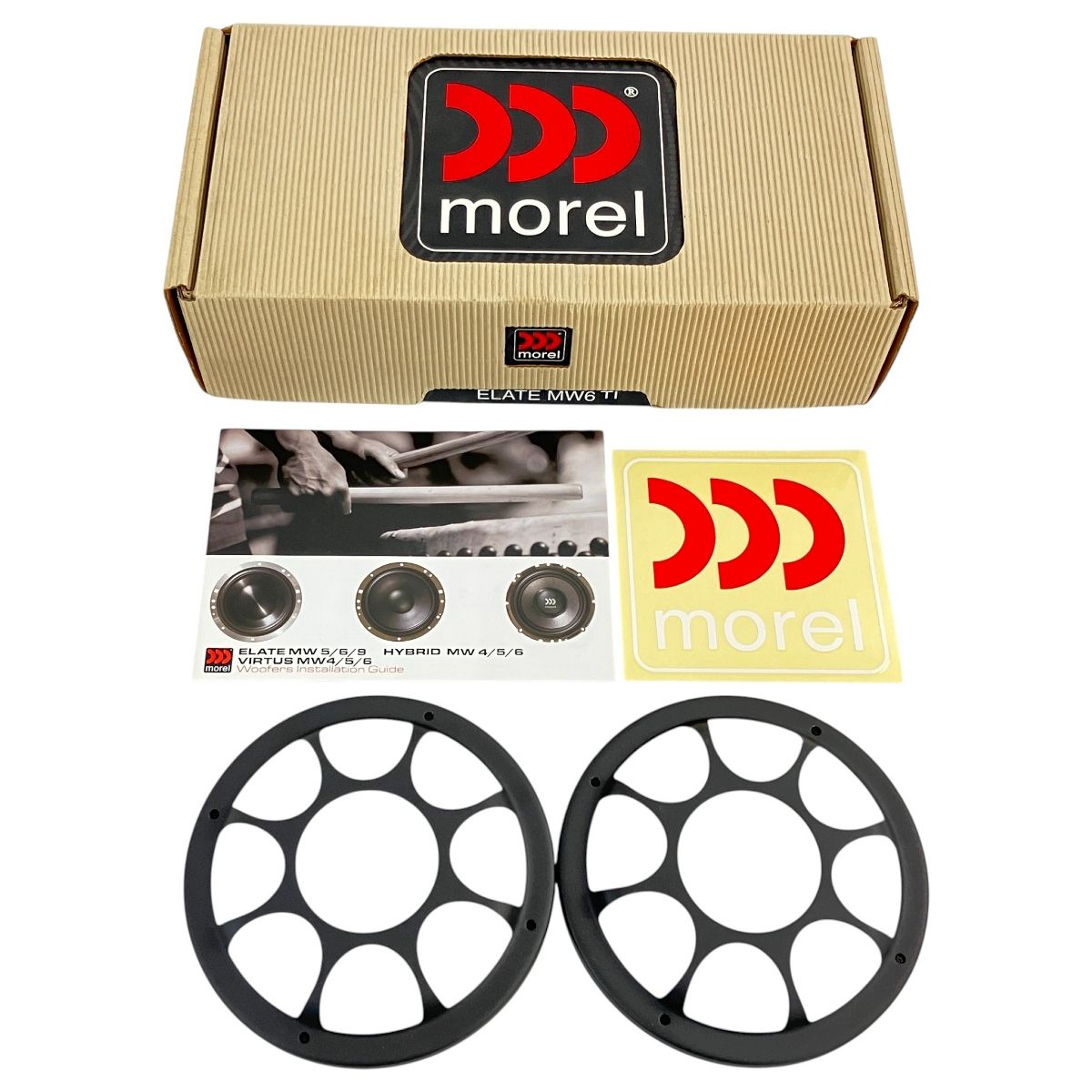 morel ELATE Ti MW6 16.5cmスピーカー ウーファー ペア モレル 音響機材 N10475858