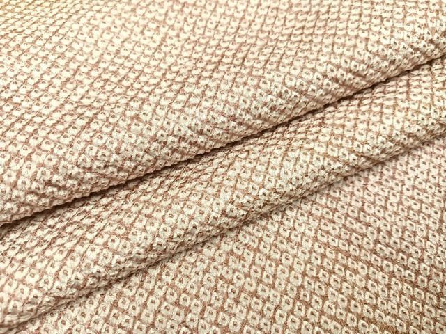 平和屋着物○上質な小紋 総絞り 正絹 逸品 AAAZ2399ph