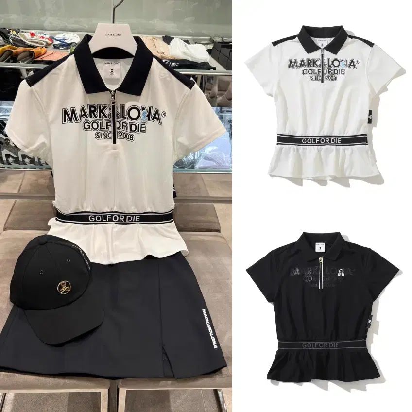 2025 MARK - LONA マークアンドロナ レディース 半袖 ゴルフ Tシャツ