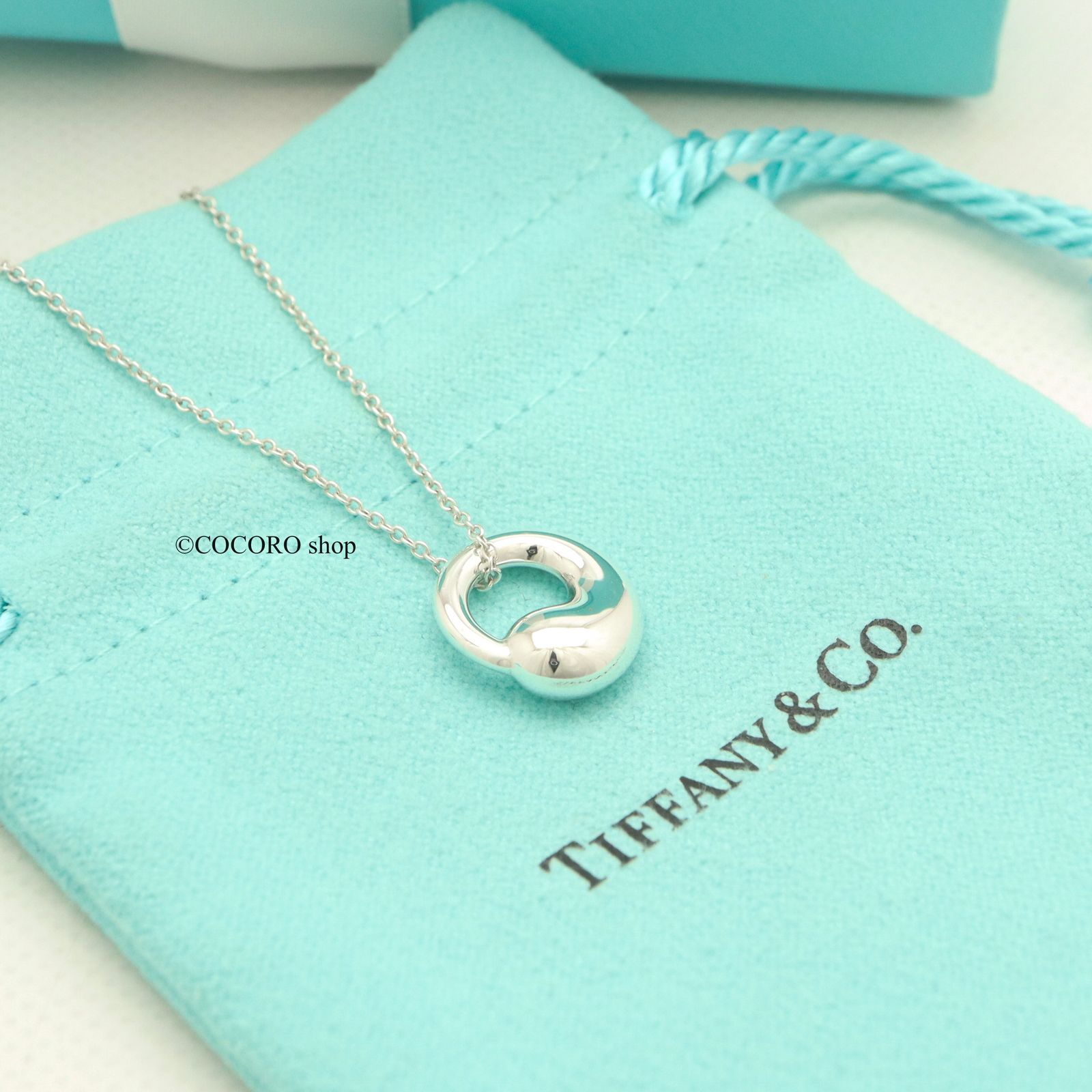 美品】ティファニー TIFFANY&Co. エターナル サークル エルサ 