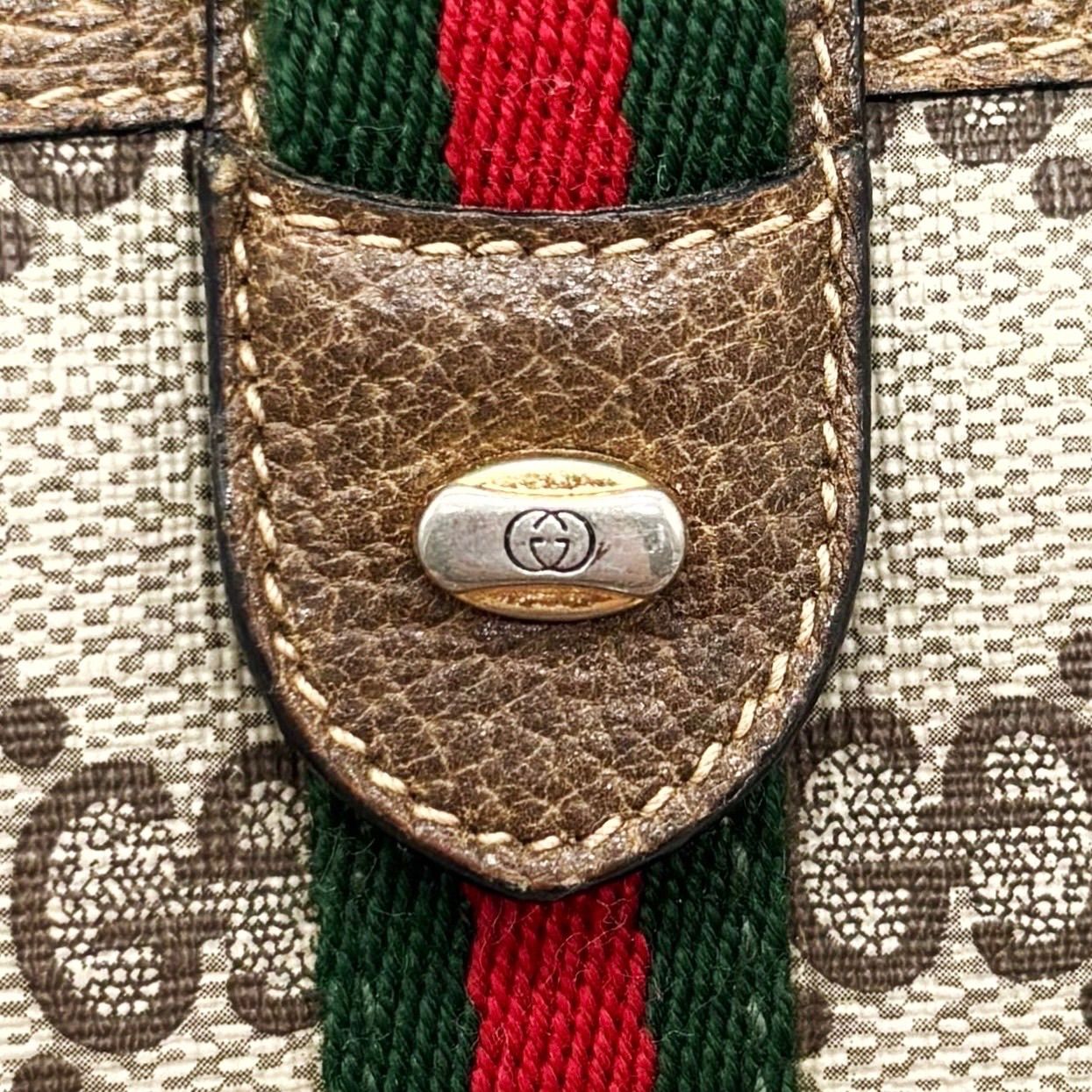 【美品】グッチ GG柄 ボディバッグ ショルダーバッグ ブラウン ✨良品✨ GUCCI グッチ OLD GUCCI オールドグッチ ショルダー