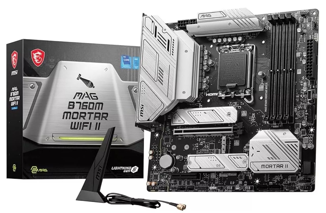 MSI MAG B760M Mtar WiFi II ゲーミング マザーボード LGA 1700 DDR5 mATX