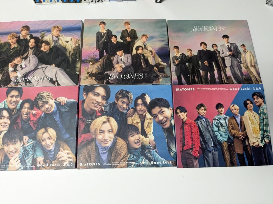 SixTONES シングルCD 43本　アルバム12本 計55本　まとめ売り SixTONES シングルCD 43本 アルバム12本 計55本 まとめ売り