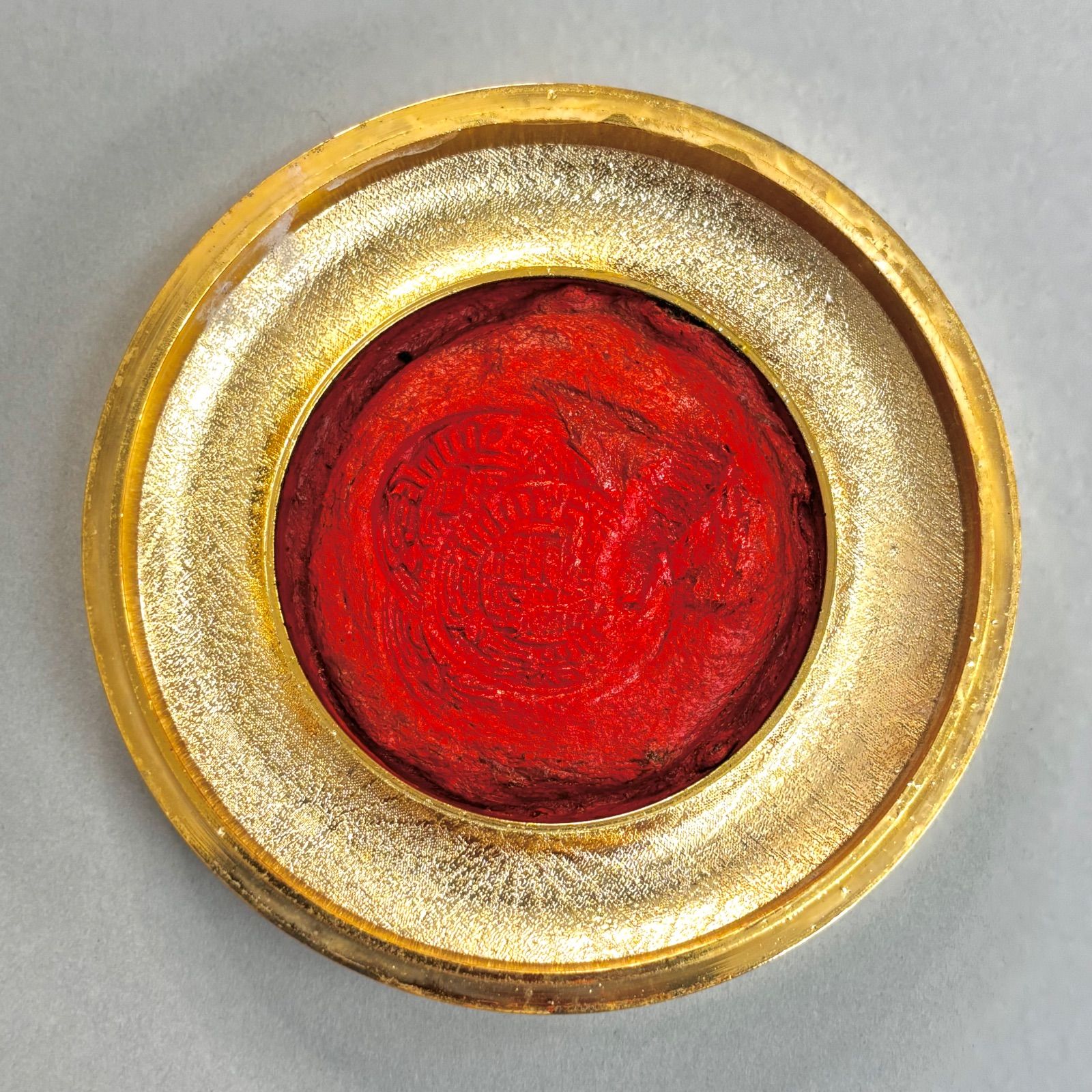 使用美品⭐️印章ケース（朱肉入り）】 東京都神社庁 設立50周年記念