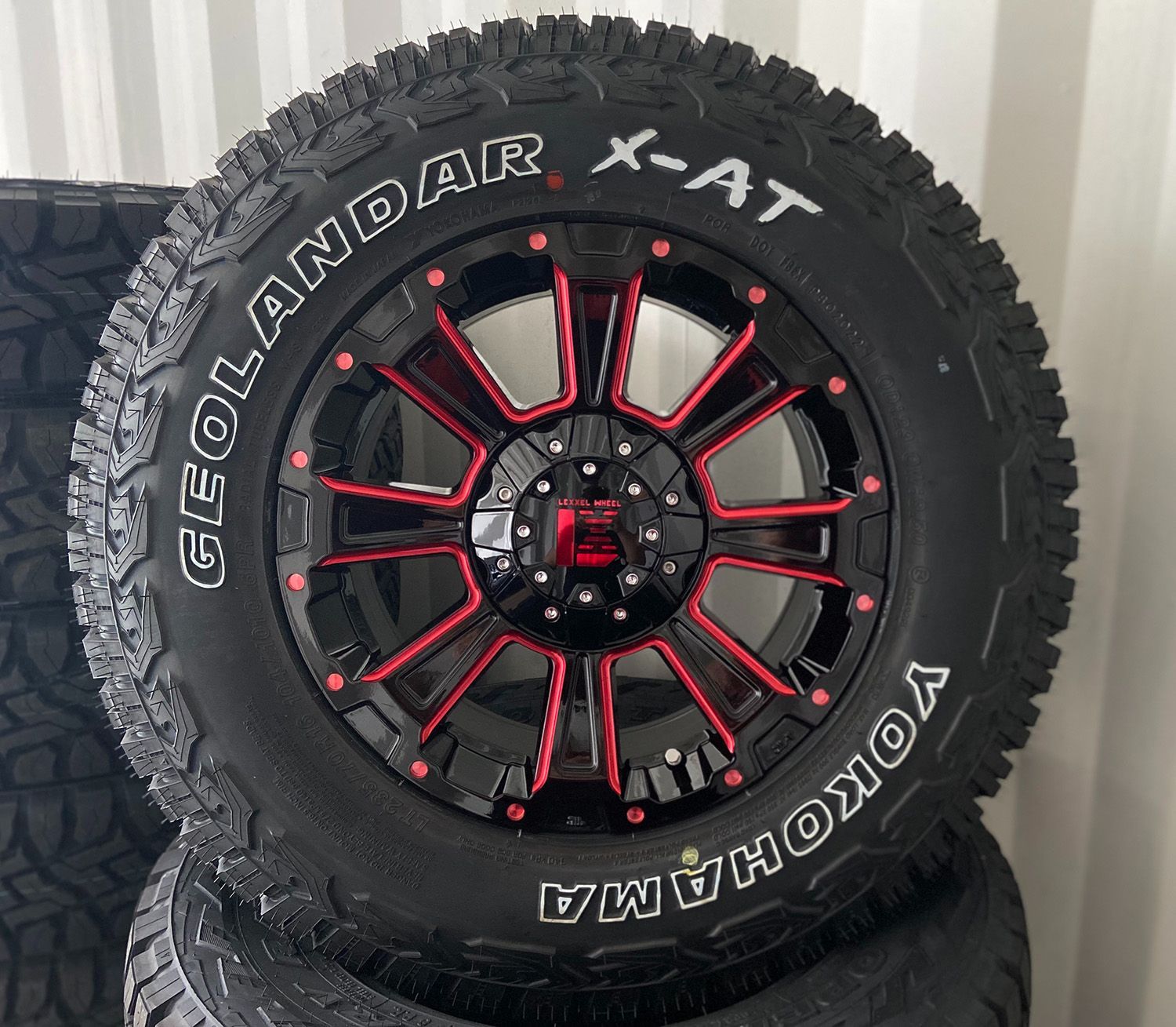 ジオランダーA/T17インチホイールセット RAV4・デリカD5、エクストレイル デリカD5 RAV4 CX5 エクストレイル タイヤホイールセット 16