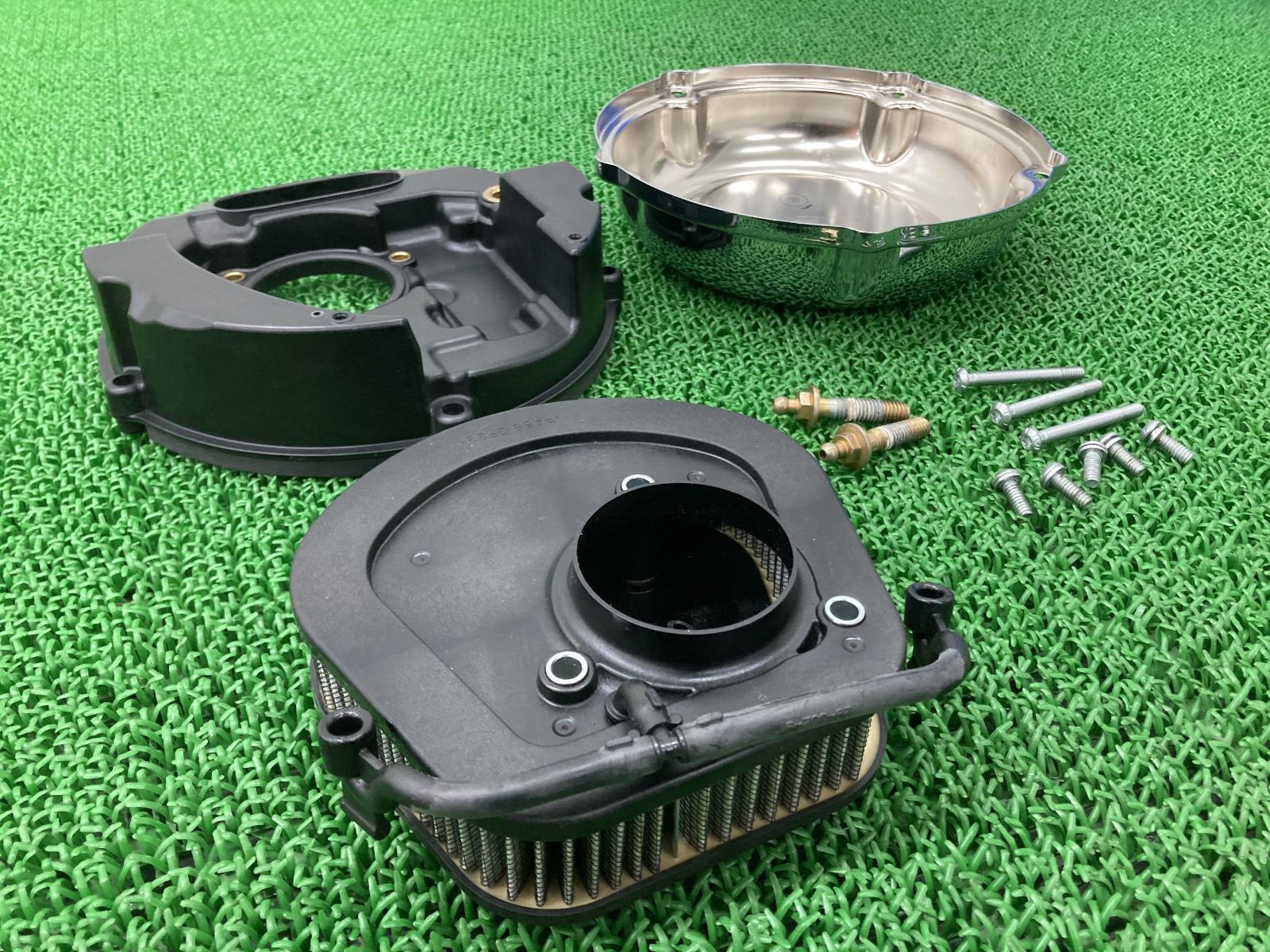 FXBR1750 エアクリーナーボックス ハーレー 純正 中古 バイク FXBR1750 エアクリーナーボックス ハーレー 純正 中古 バイク