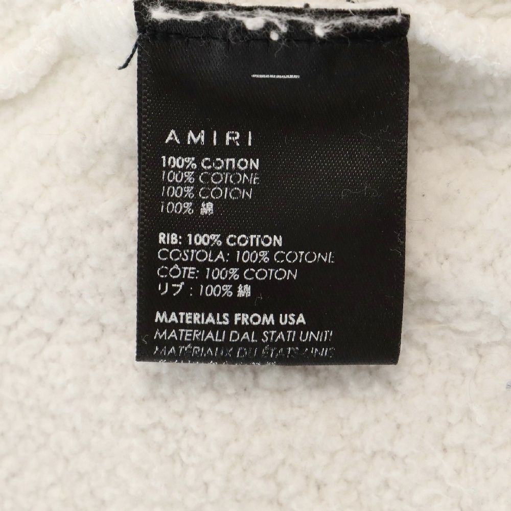 AMIRI パーカー Sサイズ 黒 100%コットン