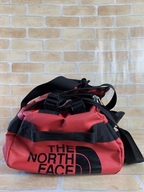 THE NORTH FACE 茶タグ ドラムバッグ ナイロン レザー THE NORTH FACE 茶タグ ドラムバッグ ナイロン レザー